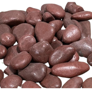 Piedras Decorativas Rojas 3–5 cm 1 kg