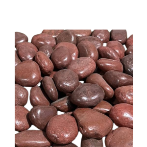 Piedras Decorativas Rojas Pulidas 3–5 cm 1 kg